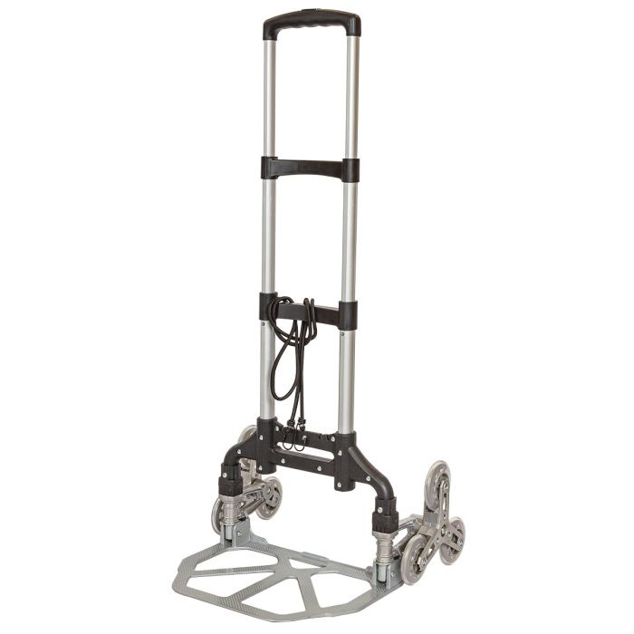 Тележка платформенная складная с телескопической ручкой, 390х480 мм, г/п 70 кг WMC TOOLS WMC-106-6S