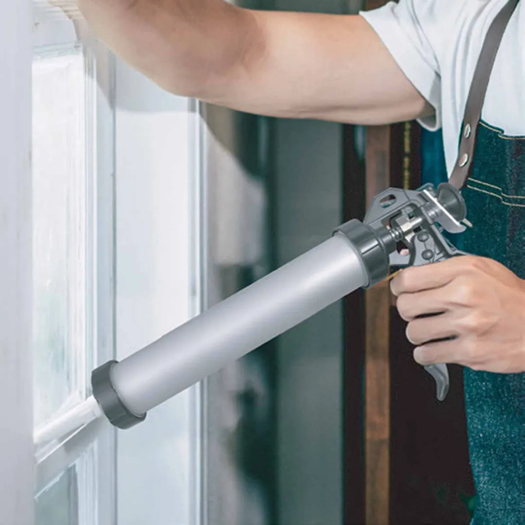 Пистолет для силикона алюминиевый 600 мл Forsage F-CG-02