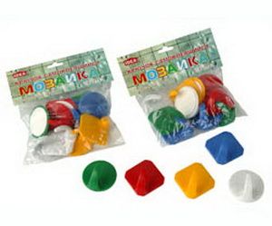 Крючок самоклеящийся МОЗАИКА (10шт) М-Пластика М2232