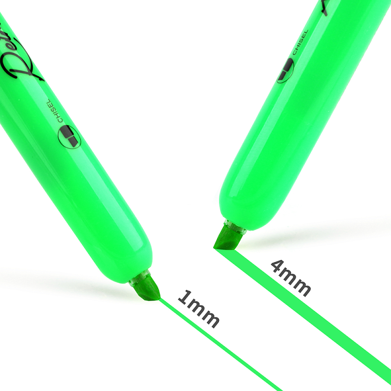 Маркер текстовый автоматический "Retractable", голубой