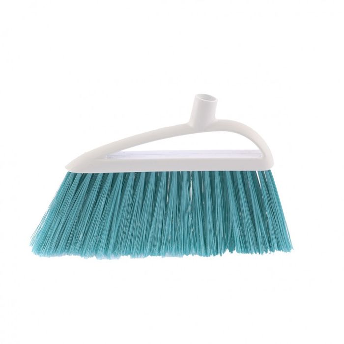 Щетка пластмассовая для подметания пола ''Lux '', 230 мм, без черенка, бирюзовая щетина Elfe 93556