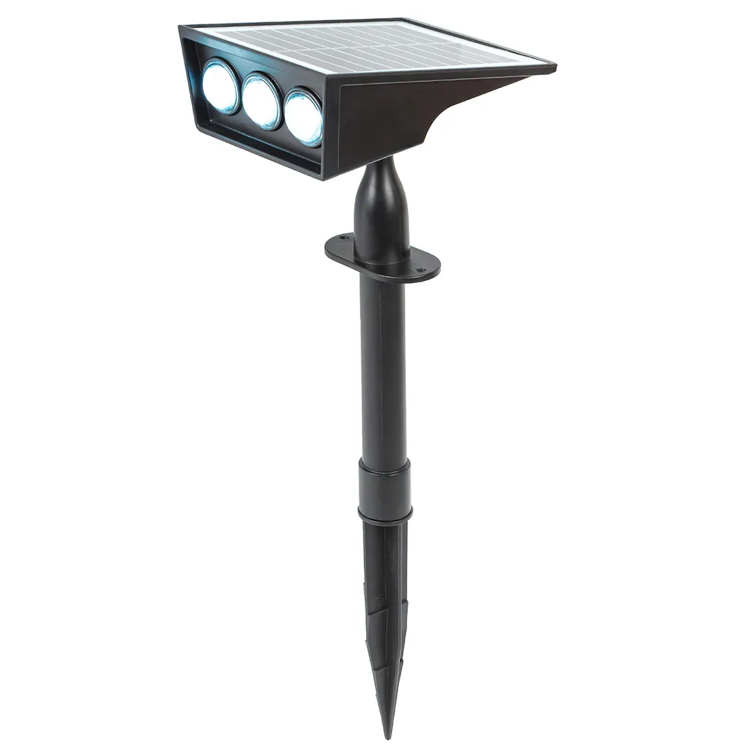 Светильник светодиодный на солнечной батарее 1500мАч, 3 светодиода SMD WMC TOOLS WMC-WL6003 NR