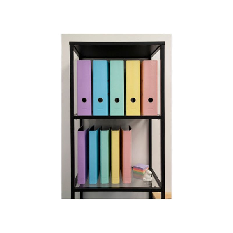 Папка-регистратор "Aquarel", А4, 80 мм, ламинированный картон, персиковый