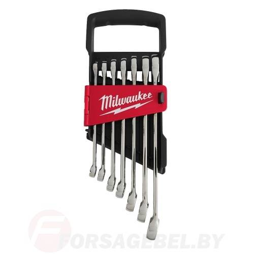 Набор метрических ключей с трещоткой 7 пр. Milwaukee 4932464993