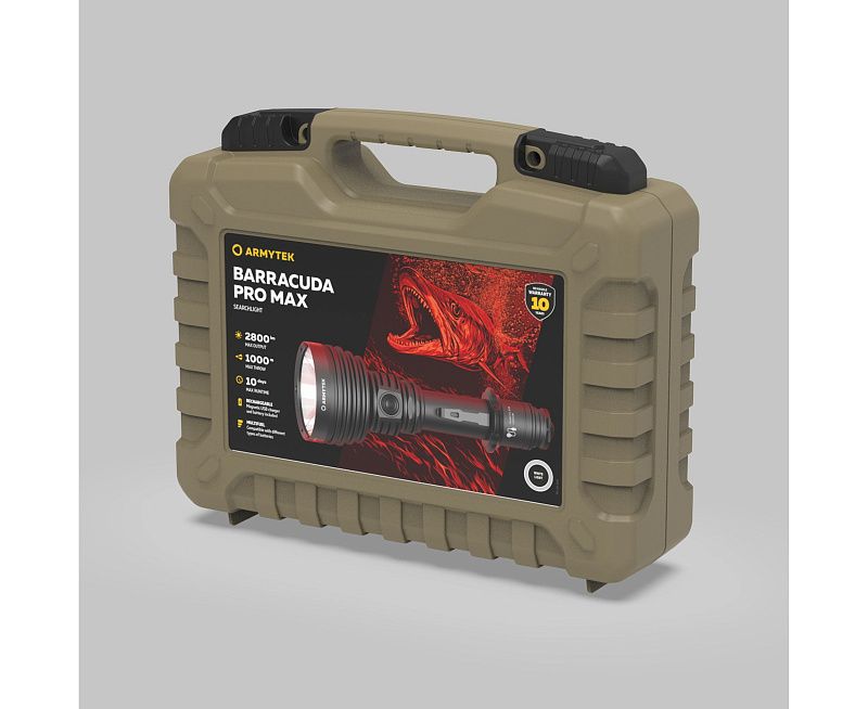 Фонарь Barracuda Pro Max Magnet USB Белый Armytek F10501C