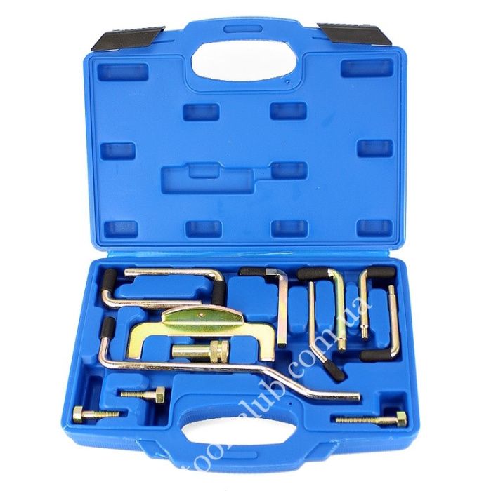 Набор инструмента для фиксации валов двигателя Audi, Citroen, Peugeot, VW, Volvo 13 пр. RockForce RF-913G3