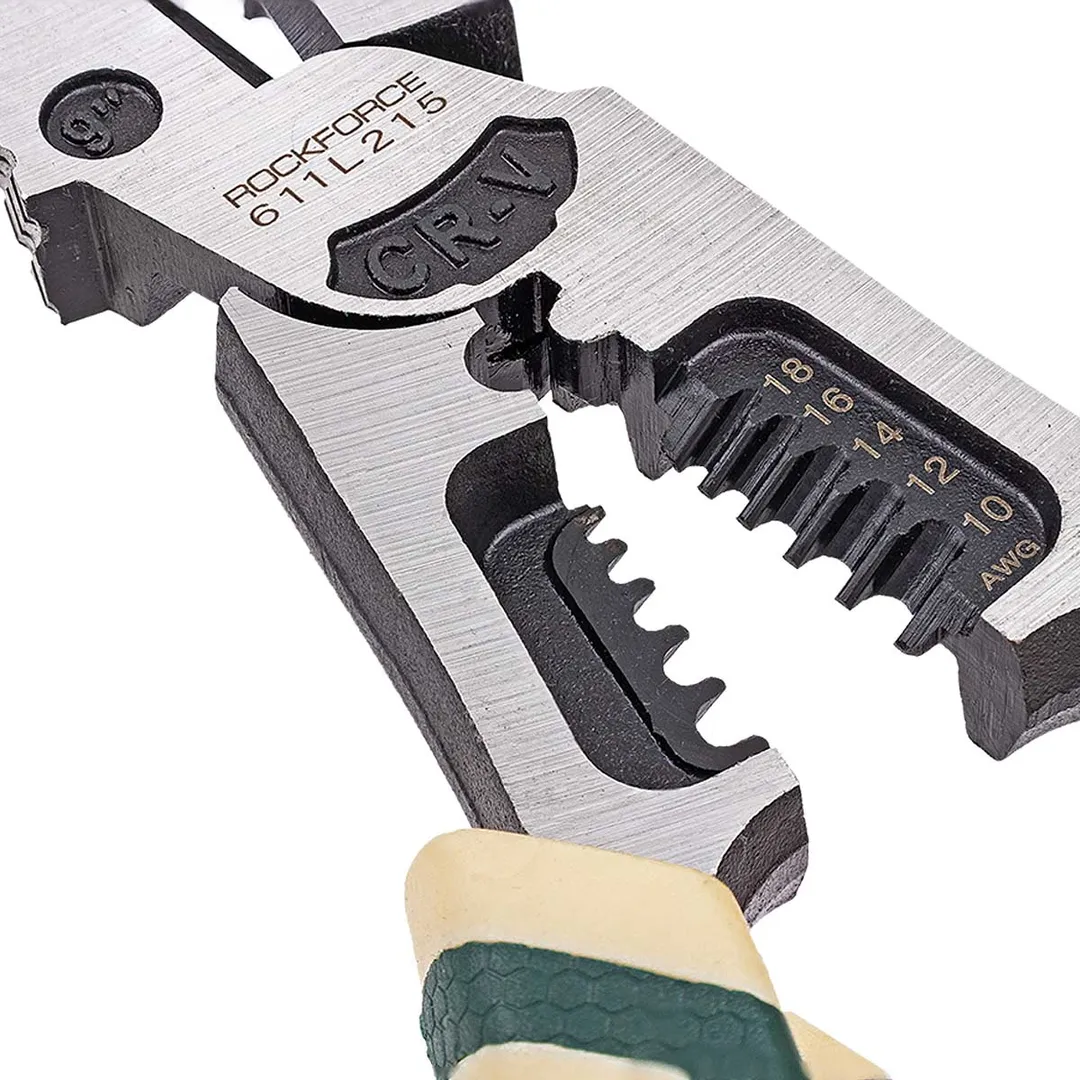 Плоскогубцы комбинированные многофункциональные 220 мм RockForce RF-611L215