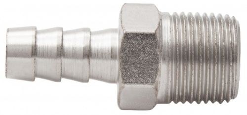 Переходник, наруж. резьба 1/4"-"елочка" 6 мм, 2 шт KIRK K-084669