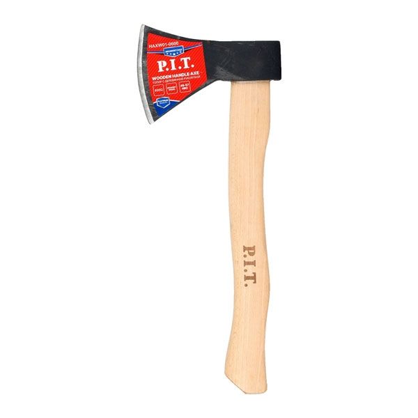 Топор с деревянной рукояткой ADVANCE HAXW01-0600 (600/860 г, кованый, 380 мм) PIT HAXW01-0600