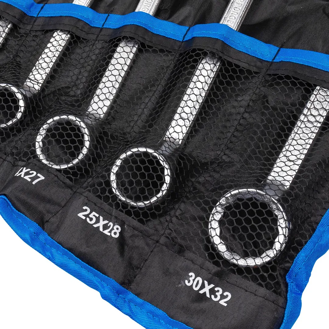 Набор накидных ключей, отогнутых на 75° 6х7-30х32 мм 12 пр KINGTUL KT-5128P