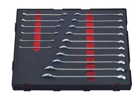 Набор комбинированных ключей 6-22 мм 16 пр. Force K5165