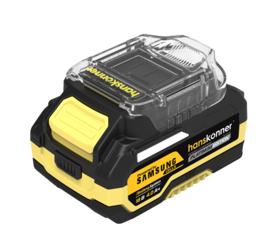 Аккумулятор 1BatterySystem 18V, 4.0 Ah, Li-Ion Hanskonner HBP2004PRO