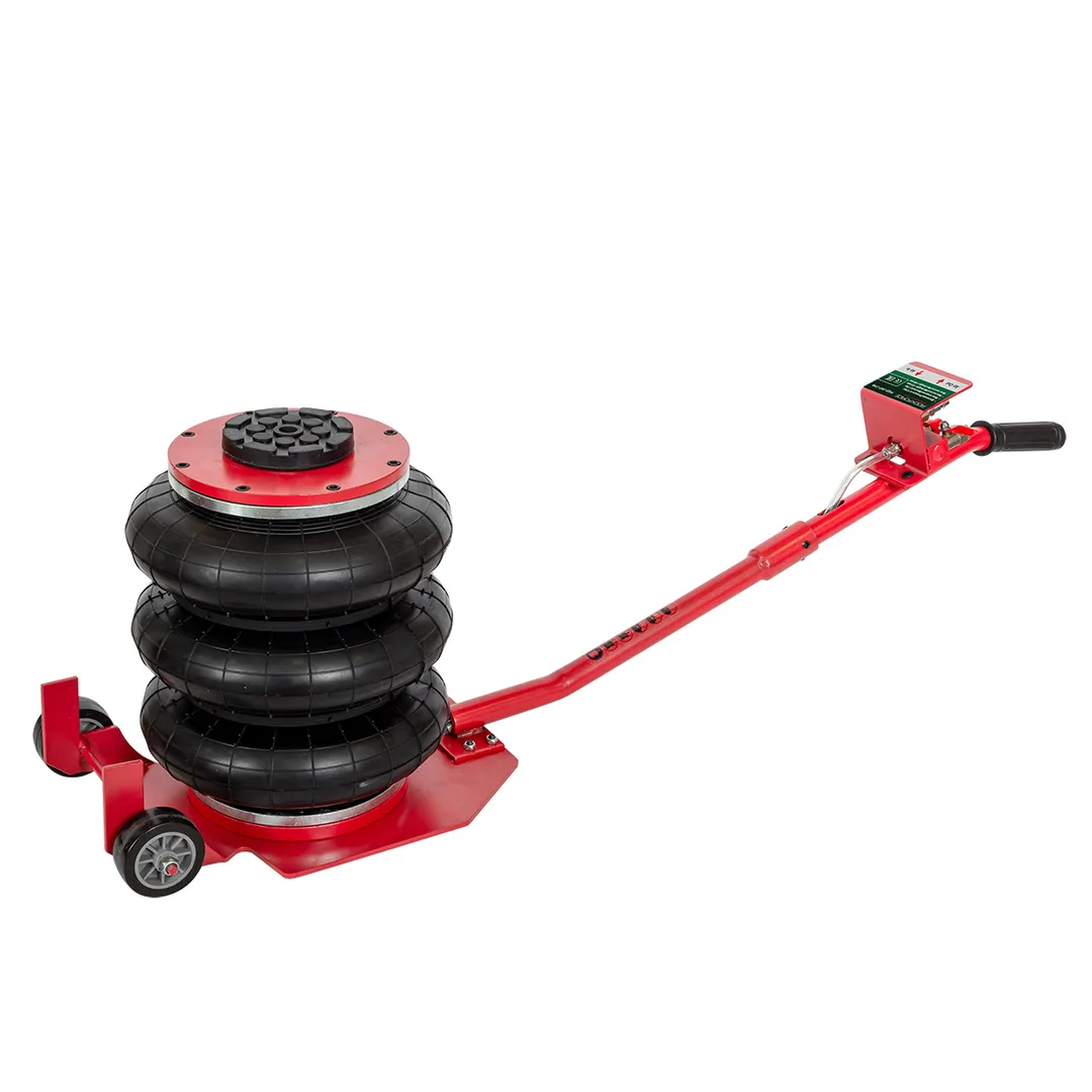 Домкрат подкатной пневматический 3 т, 135-400 мм, RockForce RF-YHQD-3WT-270B