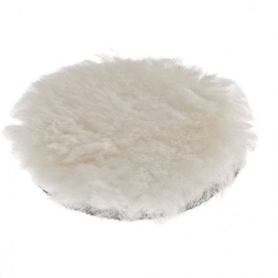 Полировальный круг самоцепляющийся 125 мм, натуральная шерсть Matrix 75952