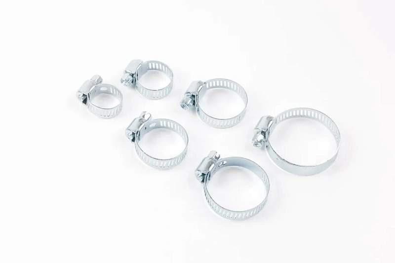 Набор хомутов червячных 6 пр. Помощник P001K