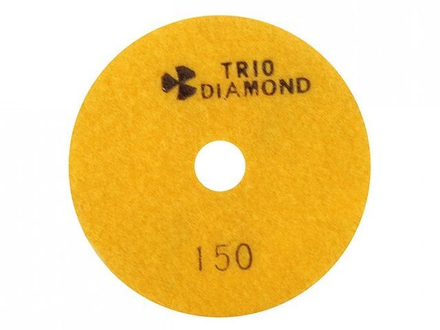 Алмазный гибкий шлифкруг "Черепашка" 100 № 150, мокрая шл. Trio-Diamond 340150