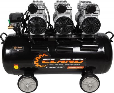 Компрессор воздушный 80 л EL-8034OF PRO ELAND EL8034OFPROEL