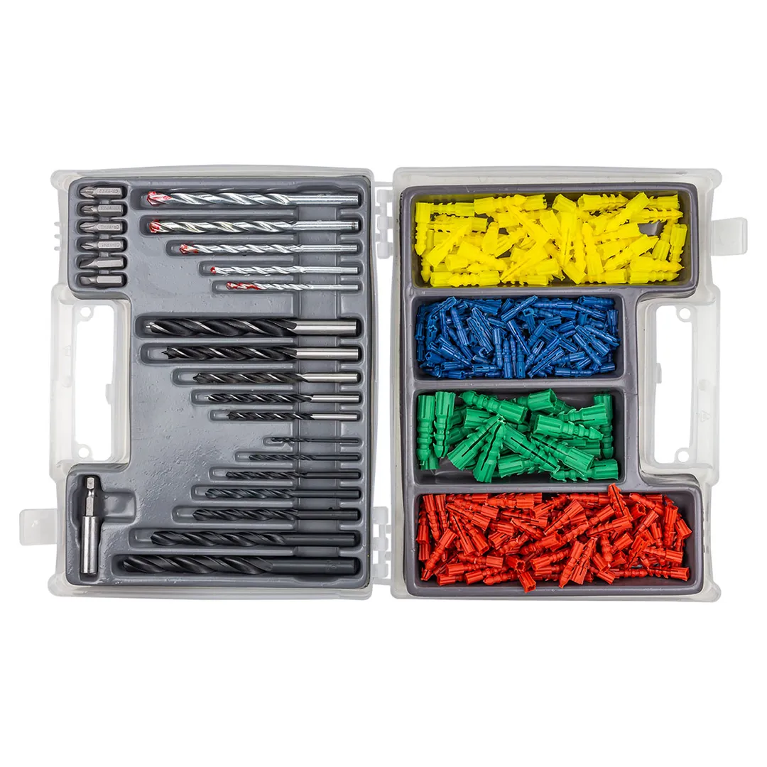 Набор бит и сверл с расходниками 300 пр. POMAGIER POM-423090