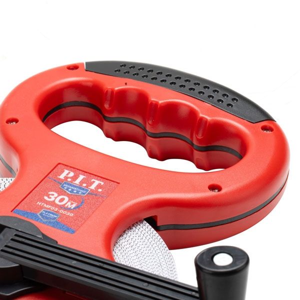 Рулетка геодезическая фибергласовая ADVANCE HTMF03-0030 (30мх12,5мм, винил, открытая) PIT HTMF03-0030