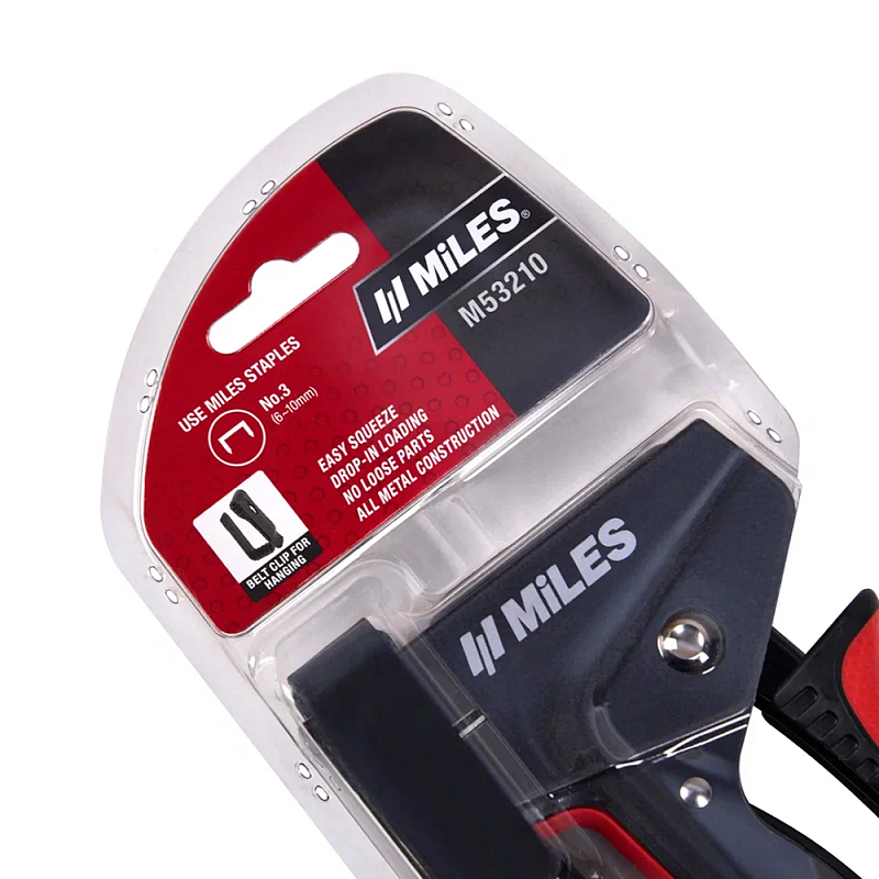 Степлер скобозабивной Miles M53210/T