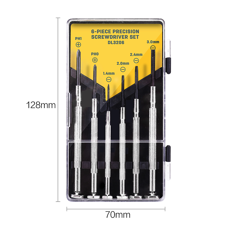 Набор прецизионных отверток Deli YS EDL3206, 6 шт