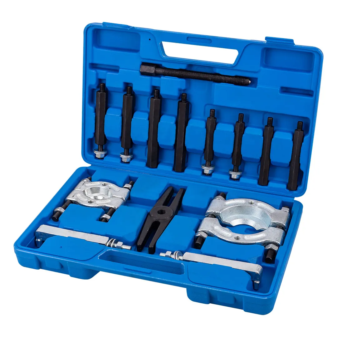 Набор съемников, сегментного типа 30-50, 50-75 мм, двухлапый 120 мм, 14 пр Forsage F-66611