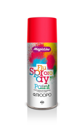 Краска розовая флюорисцентная (265г) Magicline 1020