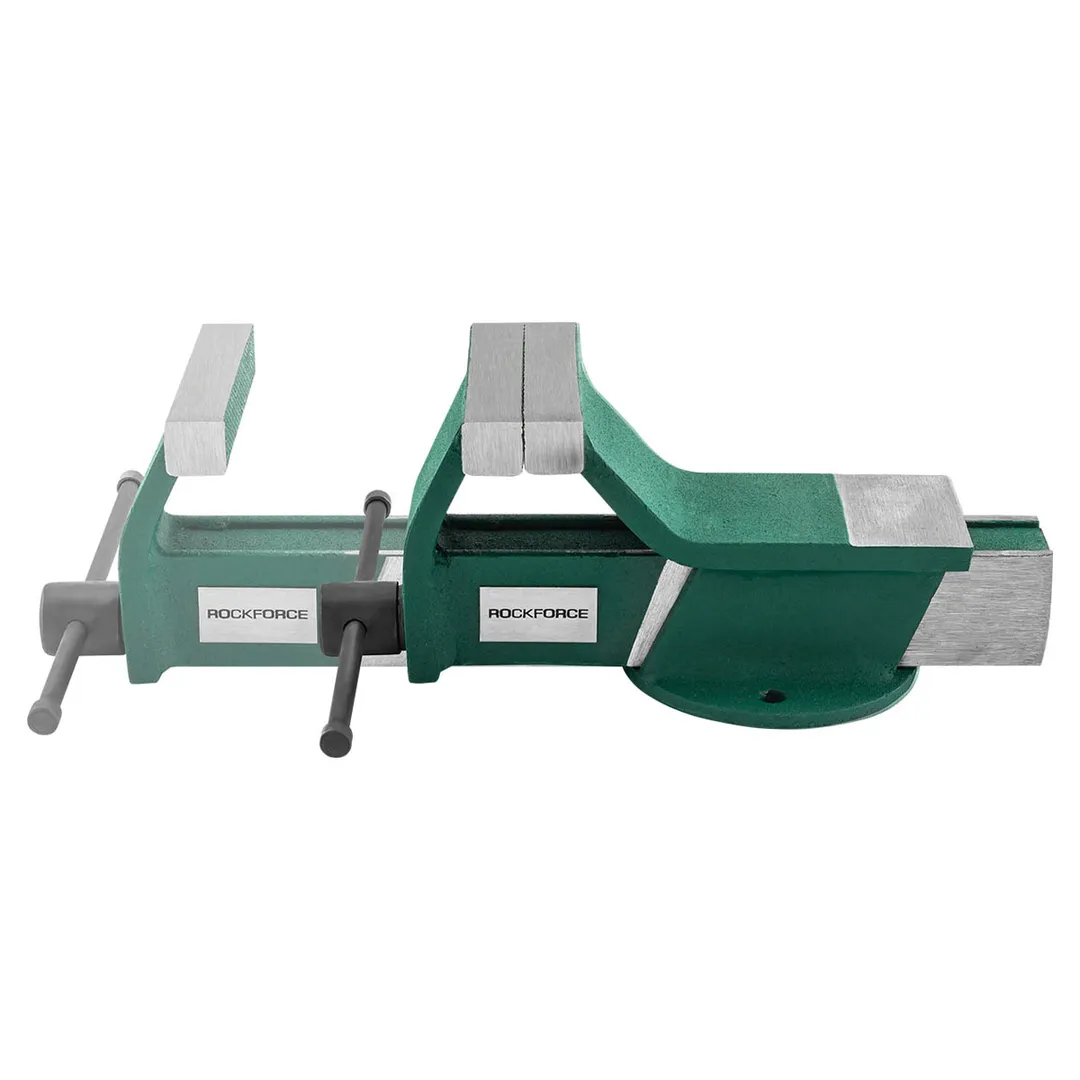 Тиски стальные с наковальней 80 мм RockForce RF-6540703