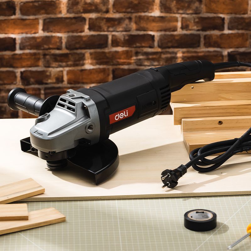 Угловая шлифмашина Deli RS EDE-JM230-1E 2200 Вт, 230 мм