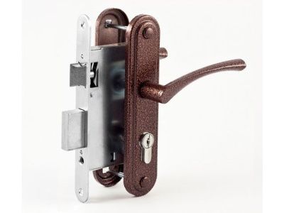 Замок врезной Омега ЗВ7, медь ОМЕГА 00-00000591