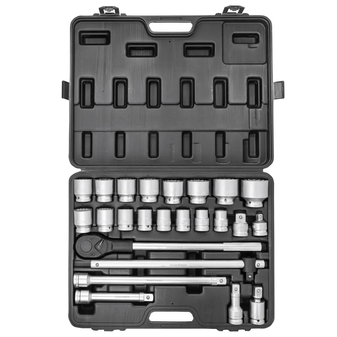 Набор торцевых головок 17-50 мм 24 пр 3/4'', 12-гр Forsage F-6241-9