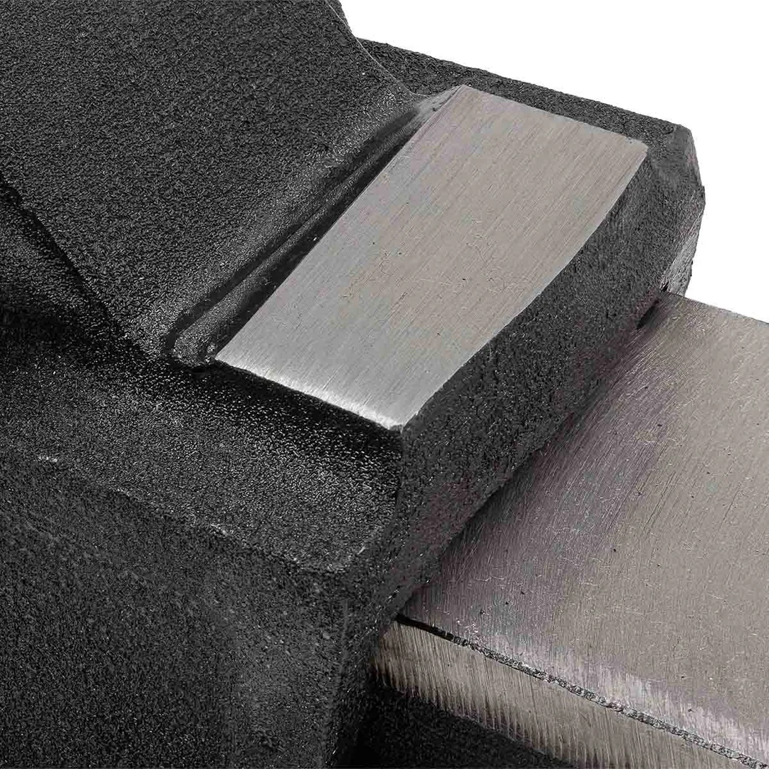 Тиски стальные усиленные поворотные с наковальней 3''-80 мм FORSTIME FT-6540903