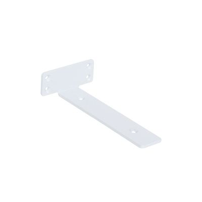 Полкодержатель мет. MAST 200*100*40*5 белый AKS 124301