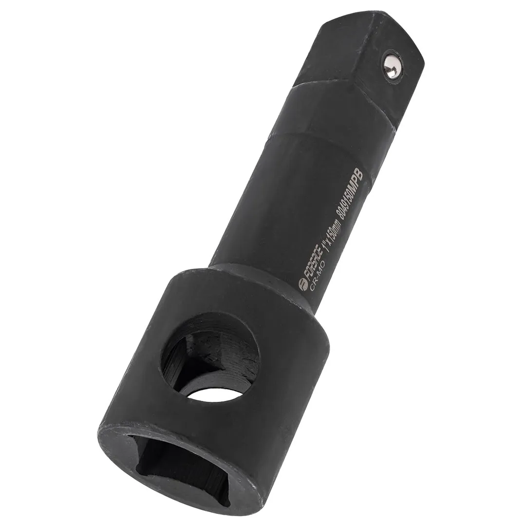 Удлинитель ударный 1'' 150 мм, с отверстием Forsage F-8049150MPB