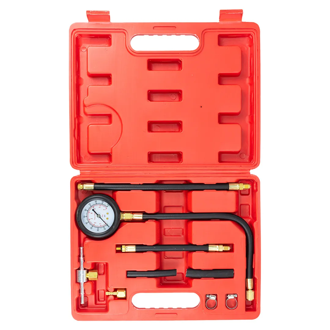 Набор для измерения давления в топливных системах 9 пр 0-7bar ForceKraft FK-946G08