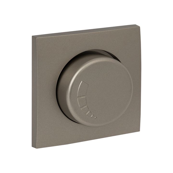 Валенсия лицевая панель светорегулятора 600W 220В кашемир EKF PROxima ESD06-L-101-40