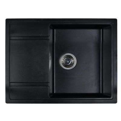 Мойка кухонная из мраморной крошки, onyx, Wisent W650-25