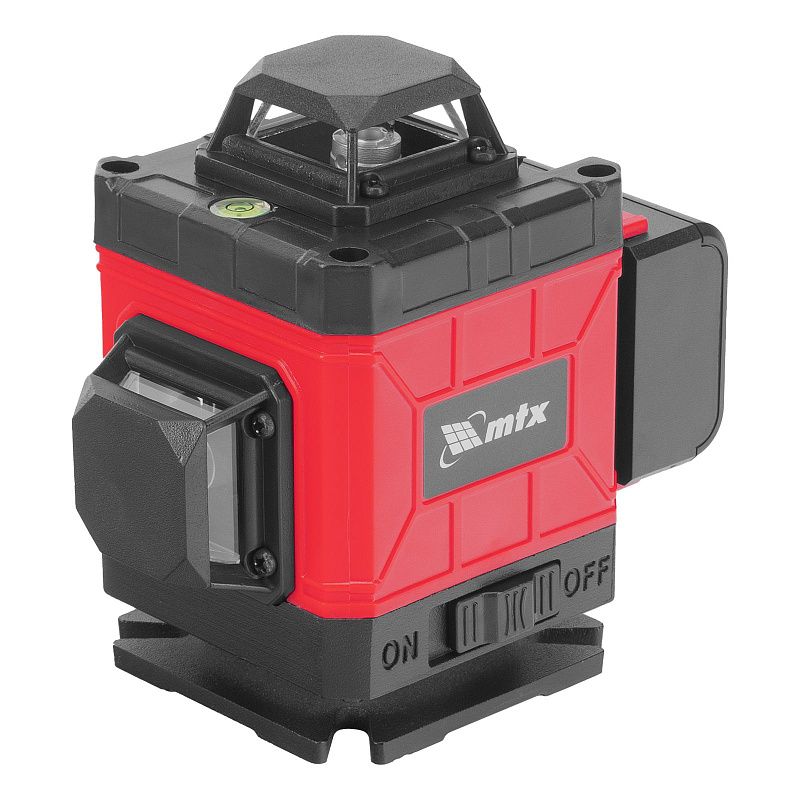 Лазерный уровень м-призм. ML 360-4 Pro SET, 30 м, акк. Li 3000 мАч, состоит из 2 частей MTX 350845