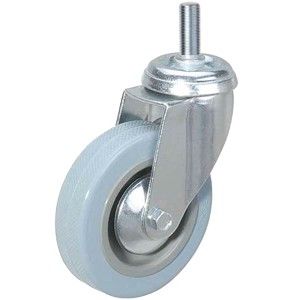 Колесо аппаратное поворотное SCtg 42 100 мм с болтом (N) TOR 1039557