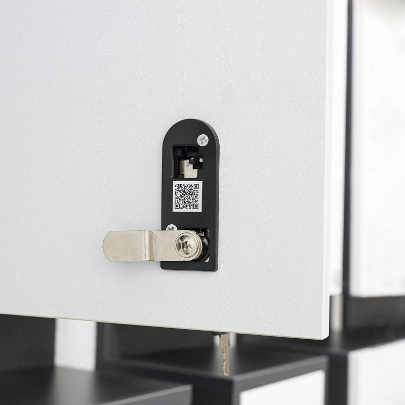 Замок для распашной двери кодовый 602 с ключом AKS 90684