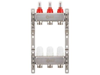 Коллекторная группа AVE136, 3 вых., AV Engineering AVE13600103K