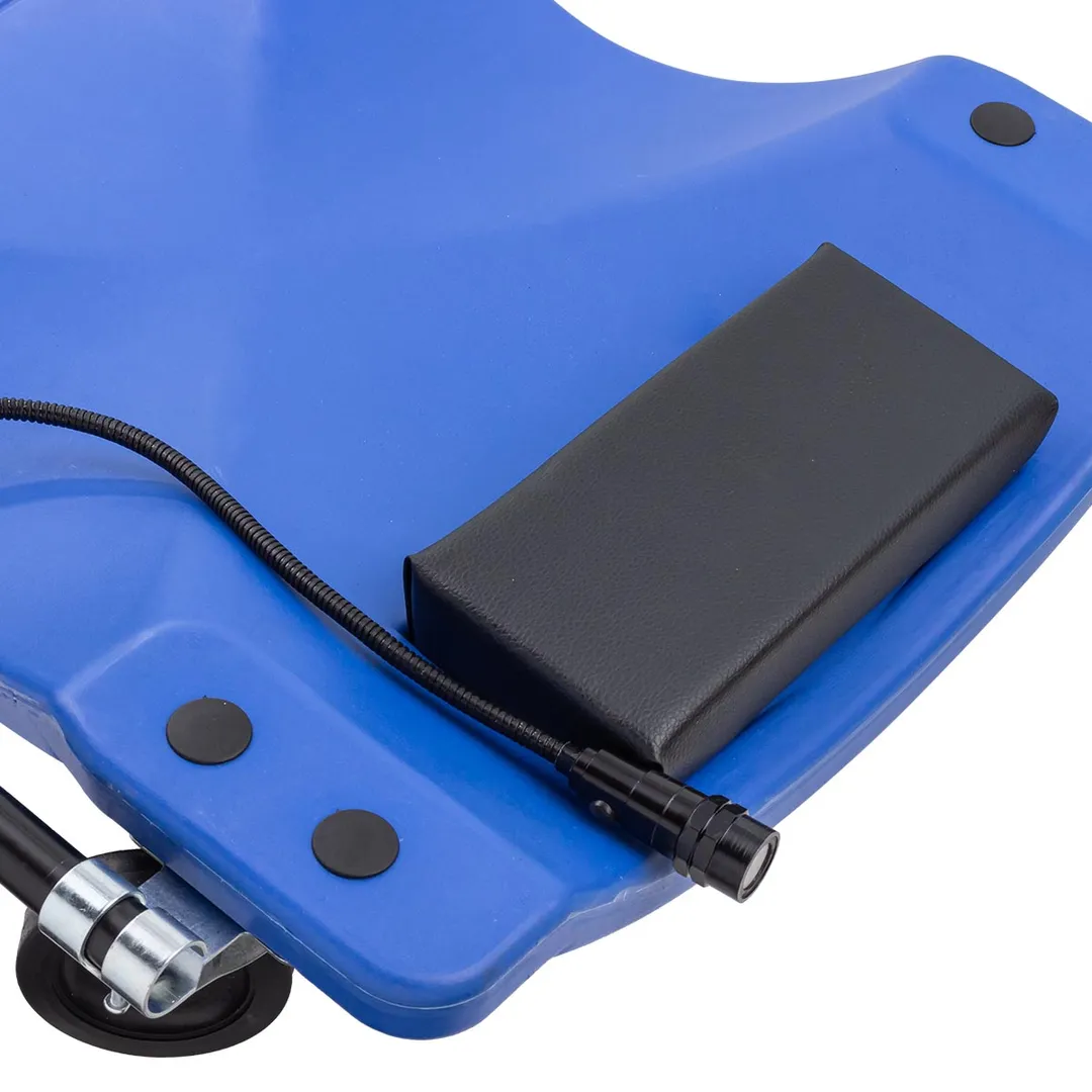 Лежак пластиковый подкатной на 6-ти колесах Forsage F-TRH6802-2