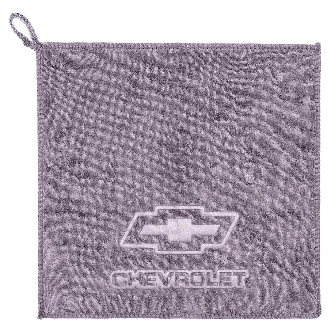Салфетка чистящая микрофибра с логотипом 30*30 см 3 шт/уп Forsage F-NHE33 Chevrolet