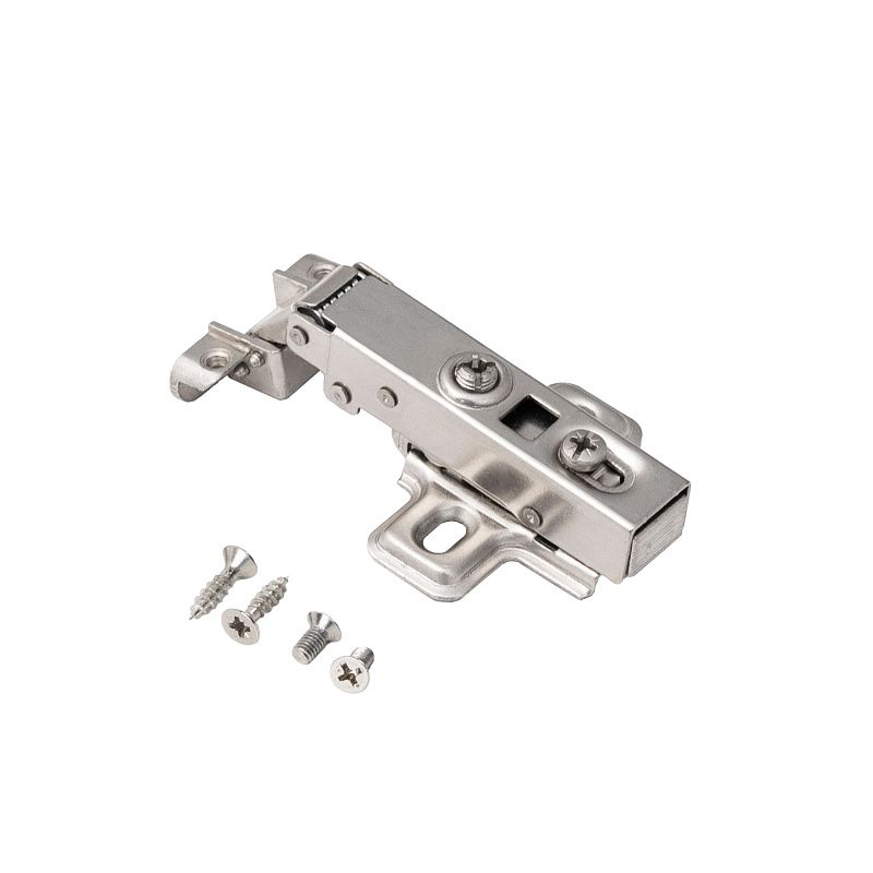 Петля д/алюм.рамки Z-1 накладная с доводчиком h2 clip-on, саморезы, AKS 123172