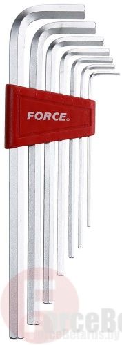 Набор 6-гр. экстрадлинных ключей Force 5072XL (2.5-10 мм) 7 пр.