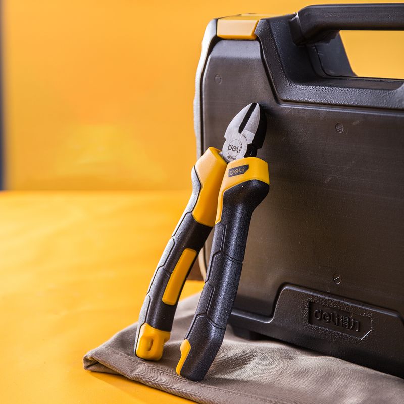 Бокорезы Deli "EDL2206Z", 160 мм, желтый, черный