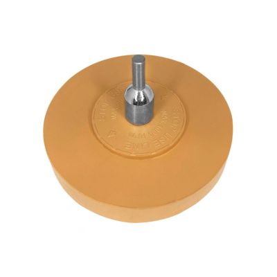 Диск 4" зачистной резиновый зубчатый (левое вращение) Horex GTK4003