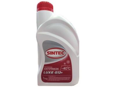 Антифриз Sintec-40 G12 plus Lux, красный, 1 кг SINTEC 613500