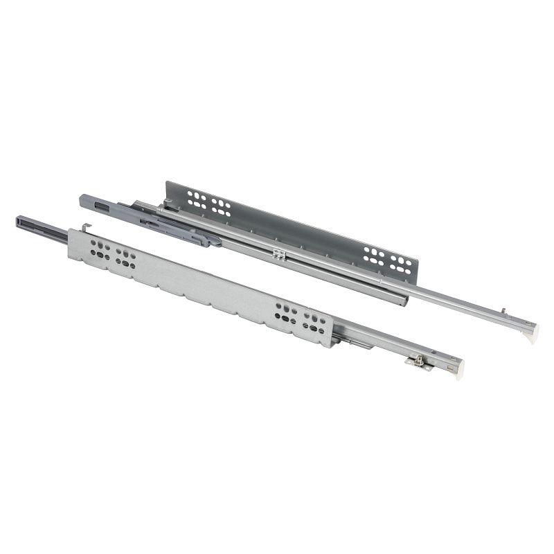Направляющая скрытого монтажа L-300 с доводчиком ДСП до16mm насадной монтаж   полное выдвижение QTYPE 119899