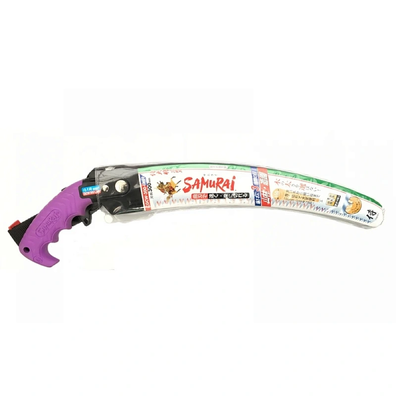 Пила с изогнутым полотном L270 мм, с переменным шагом 3, 3,5, 4 мм в чехле с поясным креплением "SAMU, GCW-270-LMH